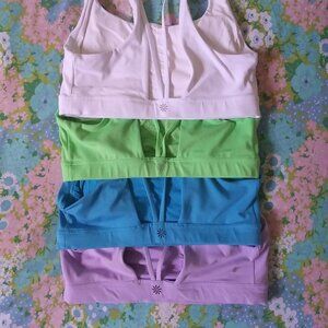 Athleta Exhale Sports Bra Bundle - S